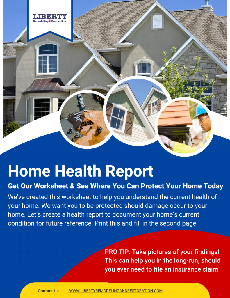 Liberty Remodeling Home Health Report